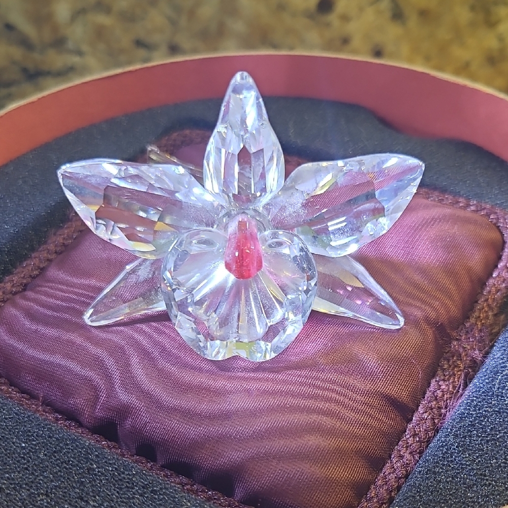 Swarovski Pink Orchid - Retired